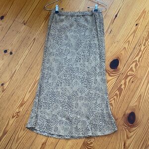 Gap Midi Slip Skirt Small